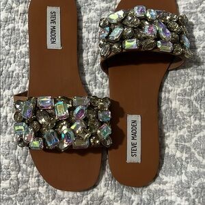 Bling Steve Madden sandals